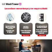 Lava más en menos tiempo y con mayor cuidado